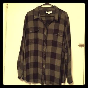 Flannel long sleeve woman